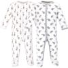 imageHudson Baby Unisex Baby Cotton Sleep and PlayElephant Giraffe
