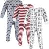 imageHudson Baby Unisex Baby Cotton Sleep and PlayFrench Dog