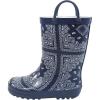 imageHudson Baby UnisexChild Rain BootBlue Bandana