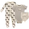 imageHudson Baby babyboys Av2024hudson Baby Unisex Baby Cotton Sleep and Play Bodysuit and Bandana Bib Set607dbe08Sheep