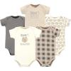 imageHudson Baby babyboys Cotton Bodysuits 5packSnuggle Bear