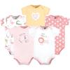 imageHudson Baby babyboys Cotton Bodysuits 5packSweet Safari