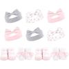 imageHudson Baby babygirls 10pc Headband and Socks SetBallet
