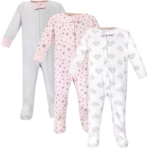 imageHudson Baby Unisex Baby Cotton Sleep and PlayCloud Mobile Pink