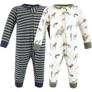 imageHudson Baby Unisex Baby Cotton Sleep and PlayDesert Animals