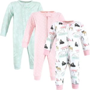 imageHudson Baby Unisex Baby Cotton Sleep and PlayGirl Arctic Animals