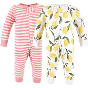imageHudson Baby Unisex Baby Cotton Sleep and PlayLemon