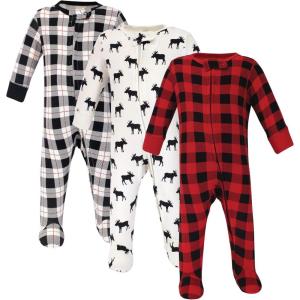 imageHudson Baby Unisex Baby Cotton Sleep and PlayMoose