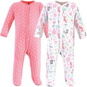 imageHudson Baby Unisex Baby Cotton Sleep and PlayWoodland Fox