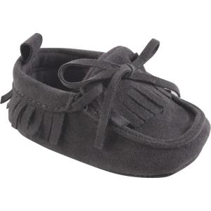imageHudson Baby Unisex Baby MoccasinsCharcoal