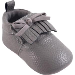 imageHudson Baby Unisex Baby MoccasinsGray Moccasin