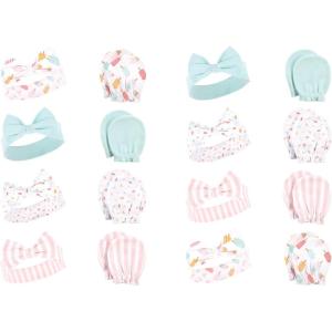 imageHudson Baby Unisex Baby Plush Faux Fur Swaddle WrapIce Cream