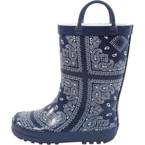 imageHudson Baby UnisexChild Rain BootBlue Bandana
