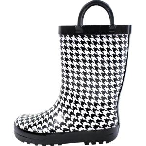 imageHudson Baby UnisexChild Rain BootHoundstooth