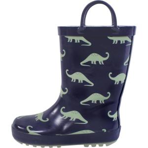 imageHudson Baby UnisexChild Rain BootNavy Sage Dino