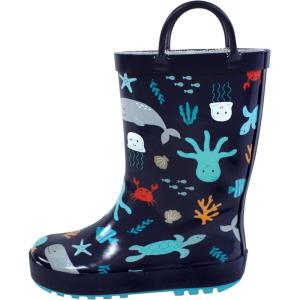 imageHudson Baby UnisexChild Rain BootSea Characters