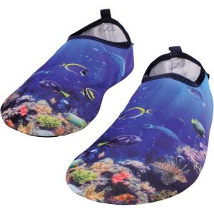 imageHudson Baby UnisexChild Water Shoes for Sports Yoga Beach and OutdoorsKids and Adult Coral Reef
