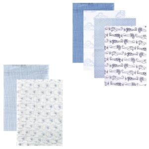 imageMuslin Swaddle Blanket 6PackAirplaneBlue Sheep