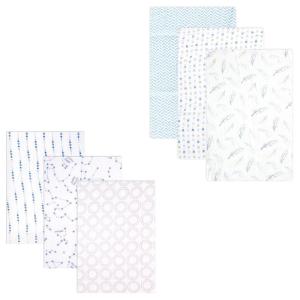 imageMuslin Swaddle Blanket 6PackBlue FeatherBlue Constellation