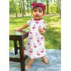 imageHudson Baby Girls Cotton DressesCasual DressBright Flamingo