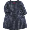 imageHudson Baby Girls Cotton DressesCasual DressPink and Navy Floral