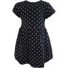 imageHudson Baby Infant and Toddler Girls Cotton DressesBlack White Flowers