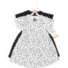 imageHudson Baby Infant and Toddler Girls Cotton DressesBlack White Flowers