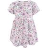 imageHudson Baby Infant and Toddler Girls Cotton DressesPink Purple Pretty Floral