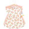 imageHudson Baby Infant and Toddler Girls Cotton DressesSweet Peach