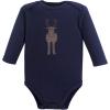 imageHudson Baby babyboys Cotton Longsleeve Bodysuits 3packForest