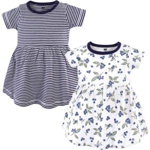 imageHudson Baby Girls Cotton DressesCasual DressBlueberries