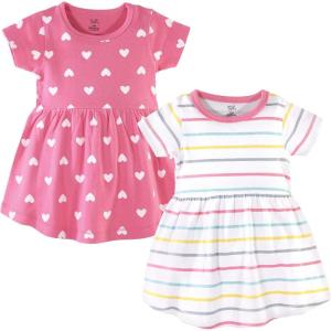 imageHudson Baby Girls Cotton DressesCasual DressCandy Stripes