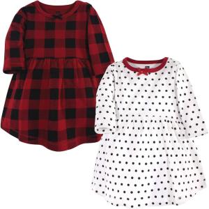 imageHudson Baby Girls Cotton DressesCasual DressClassic Holiday