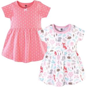 imageHudson Baby Girls Cotton DressesCasual DressWoodland Fox