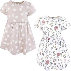 imageHudson Baby Infant and Toddler Girls Cotton DressesDandelion Wish