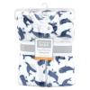 imageHudson Baby Unisex Baby Plush Sleeping Bag Sack Blanket Boy Farm Animals Long Sleeve 612 MonthsLongsleeve Whale