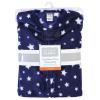 imageHudson Baby Unisex Baby Plush Sleeping Bag Sack Blanket Boy Farm Animals Long Sleeve 612 MonthsNavy Stars