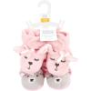 imageHudson Baby UnisexChild Cozy Fleece BootiesBunny Bear