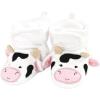 imageHudson Baby UnisexChild Cozy Fleece BootiesCow Pig