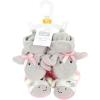imageHudson Baby UnisexChild Cozy Fleece BootiesElephant Zebra