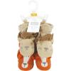 imageHudson Baby UnisexChild Cozy Fleece BootiesLion Tiger