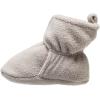 imageHudson Baby UnisexChild Cozy Fleece BootiesNeutral Gray