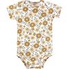 imageHudson Baby babygirls Cotton Bodysuits 3packBe Happy Floral