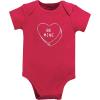 imageHudson Baby babygirls Cotton Bodysuits 3packBe Mine Valentine