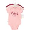 imageHudson Baby babygirls Cotton Bodysuits 3packBright Future