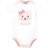 imageHudson Baby babygirls Cotton Bodysuits 3packCutie Bear