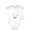 imageHudson Baby babygirls Cotton Bodysuits 3packDaddys Little Darling