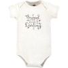 imageHudson Baby babygirls Cotton Bodysuits 3packDarling