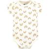 imageHudson Baby babygirls Cotton Bodysuits 3packDreamer Rainbow