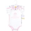 imageHudson Baby babygirls Cotton Bodysuits 3packFairy Princess